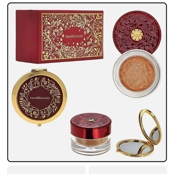 bareMinerals Other - Bare Minerals Deluxe Original Foundation and Mirror Compact new in box medium